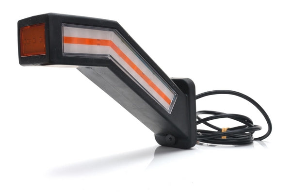 Multifunktions-Rücklicht LED, rechts, rot/orange/weiß, 12-24V, 238x181x72mm passend für Universal