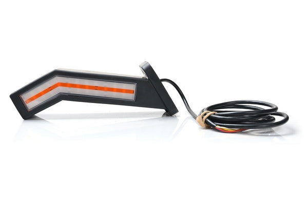 Multifunktions-Rücklicht LED, rechts, rot/orange/weiß, 12-24V, 238x181x72mm passend für Universal