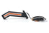 Multifunktions-Rücklicht LED, rechts, rot/orange/weiß, 12-24V, 238x181x72mm passend für Universal