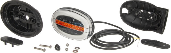 Multifunktionsscheinwerfer LED, oval, 12-24V, 136,4x91x40mm passend für Universal
