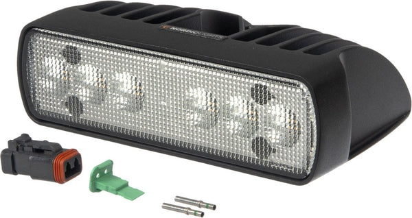 Nordic Lights Arbeitsscheinwerfer, 9-32V, LED, 2700lm, Rechteckig