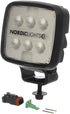 Nordic Lights Arbeitsscheinwerfer, 9-32V, LED, 2800lm, Quadratisch