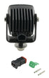 Nordic Lights Arbeitsscheinwerfer, 9-68V, LED, 550lm, Quadratisch