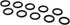 O-Ring 15,47x3,53 75 Shore Viton 10x