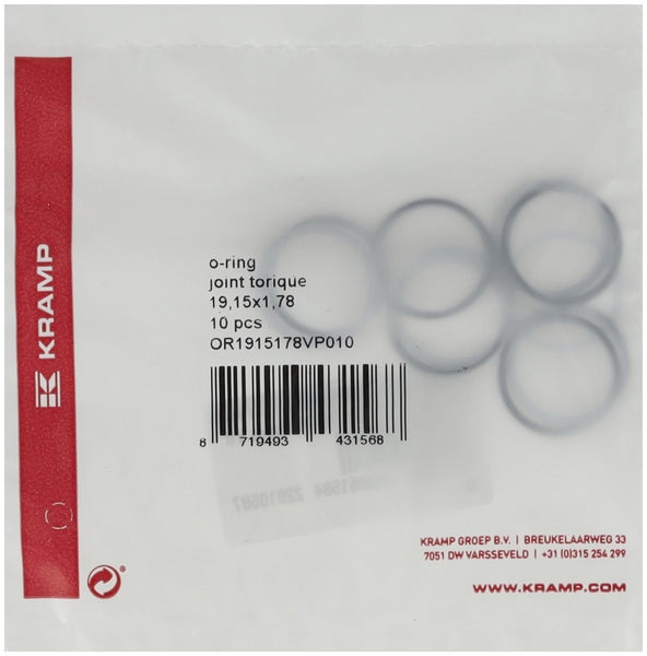 O-Ring 19.15x1.78 75 shore Viton 10x