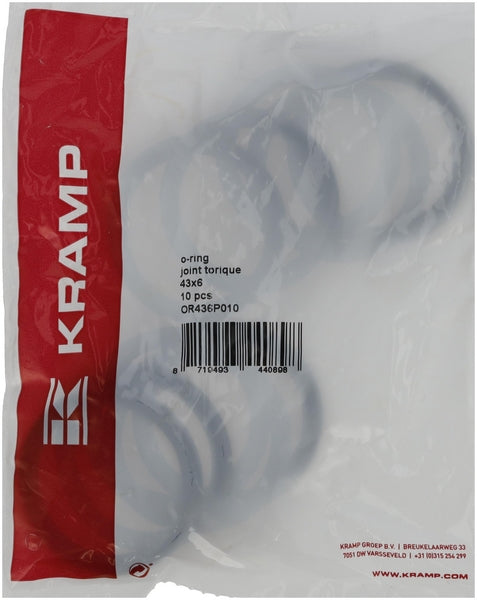 O-Ring 43x6 70 shore 10x