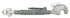 Oberlenker Gabel/Haken 490, 1-3/4in cat.3/4 CBM