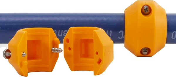 Orange Kugeln für Hochdruckschlauch mit Gleitkugeln, 10 Stück