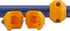 Orange Kugeln für Hochdruckschlauch mit Gleitkugeln, 10 Stück