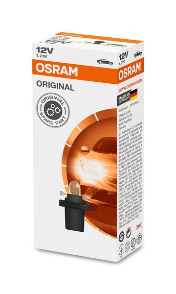 Osram Leuchtmittel 2721MF 1.2W 12V B8.5D UNV1