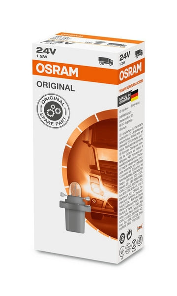 Osram Leuchtmittel 2741MF 1.2W 24V B8.5D UNV1