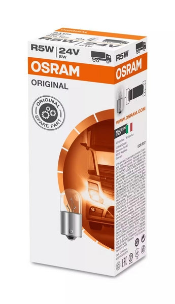 Osram Leuchtmittel 5627 R5W 24V BA15S UNV1