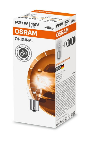 Osram Leuchtmittel 7506 P21W 12V BA15S UNV1