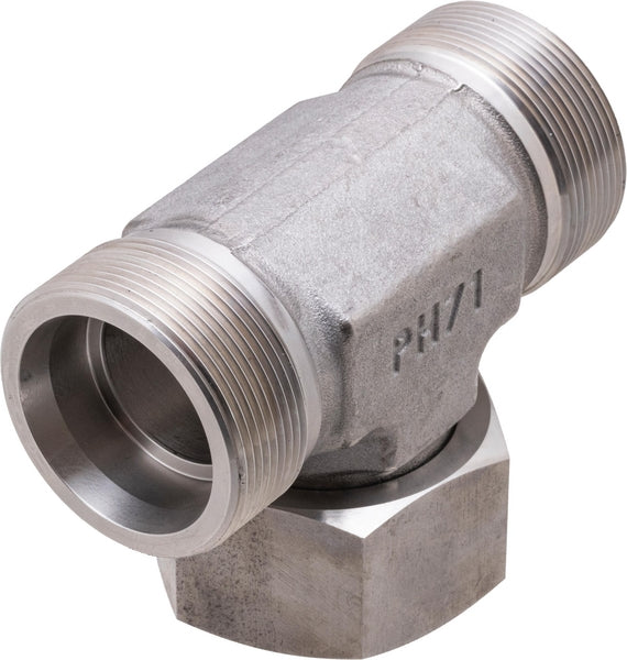 PH Hydraulik T-Stück Einstellbar 38S SS
