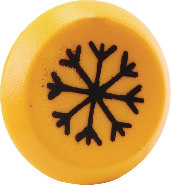 Pneutron Emblem Klimaanlage gelb