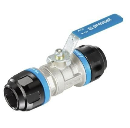 Prevost Aluminium-Kugelhahn, Durchmesser 32 mm