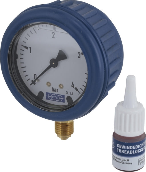 PTG Ersatzmanometer 0 - 4 bar, AIRBOOSTER®plus mit Dichtmittel