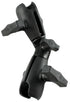RAM Doppelter Halter mit Drehgelenk und Klemmarm - C Größe 1 1/2"
