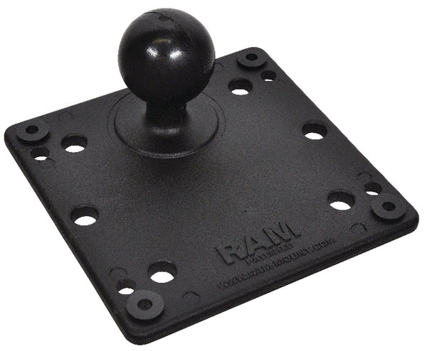 RAM Quadratische VESA 75 & 100mm Basis, Größe C / 1,5 "Kugel