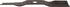 Rasenmähermesser, Länge 400mm, Zentralbohrung 25.4mm passend für Universal