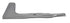Rasenmähermesser, Länge 422mm, Zentralbohrung 18.3mm passend für Kubota K54109-5820