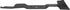 Rasenmähermesser, Länge 453mm, Zentralbohrung 16.2mm, mulchfunktion passend für Viking 6170 702 0100
