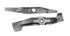 Rasenmähermesser, Länge 528mm, Zentralbohrung 32mm, Bunkowski