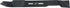 Rasenmähermesser, Länge 530mm, Zentralbohrung 10mm, mulchfunktion passend für Universal