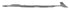 Rasenmähermesser, Länge 710mm, Zentralbohrung 18mm passend für Castelgarden 184109503/0