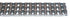 Rexnord Rollenket.1/2x5/16 tripl 08B-3, Preis pro Meter