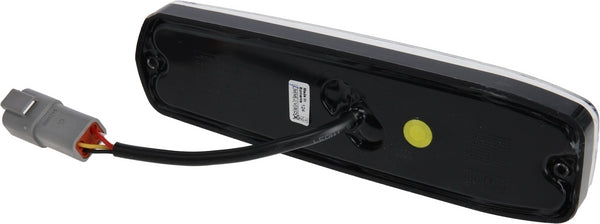 Rücklicht LED, rechteckig, 12/24V, transparent/amber/rot, anschraubbar, ECE, Hella DAF 152 9553