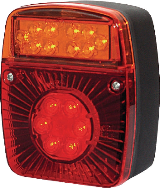 Rücklicht multifunktional quadratisch LED 12-24V passend für Universal