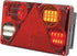 Rücklicht multifunktional Rechteck 5 pins rechts LED 12-24V passend für Universal