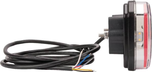Rücklicht multifunktional Rechteck dynamic LED 12-24V passend für Universal
