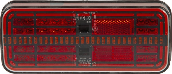 Rücklicht multifunktional Rechteck LED 12-24V passend für Universal