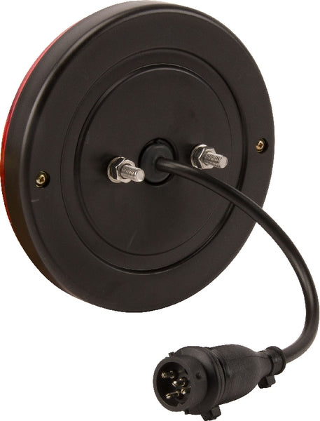 Rücklicht multifunktional rund 5 pins LED 12-24V passend für Universal