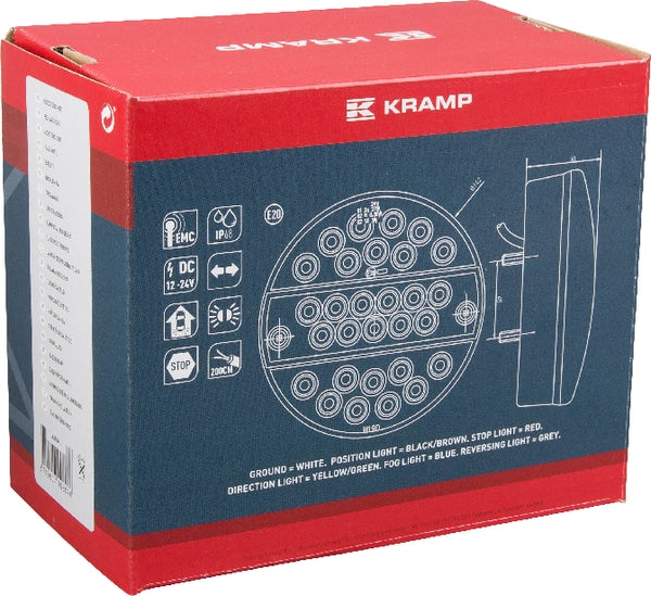 Rücklicht multifunktional rund LED 12-24V passend für Universal