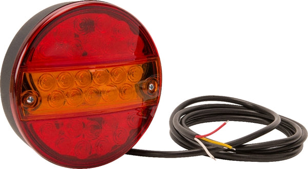 Rücklicht multifunktional rund LED 12-24V passend für Universal