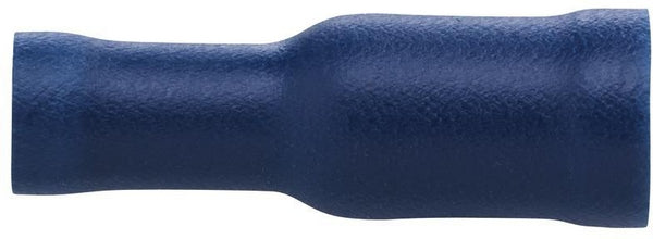 Rundstecker, Buchse, blau, 1,5-2,5 mm², Ø5 mm², Serie A (10x), Hella