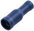 Rundstecker, Buchse, blau, 1,5-2,5 mm², Ø5 mm², Serie A (10x), Hella