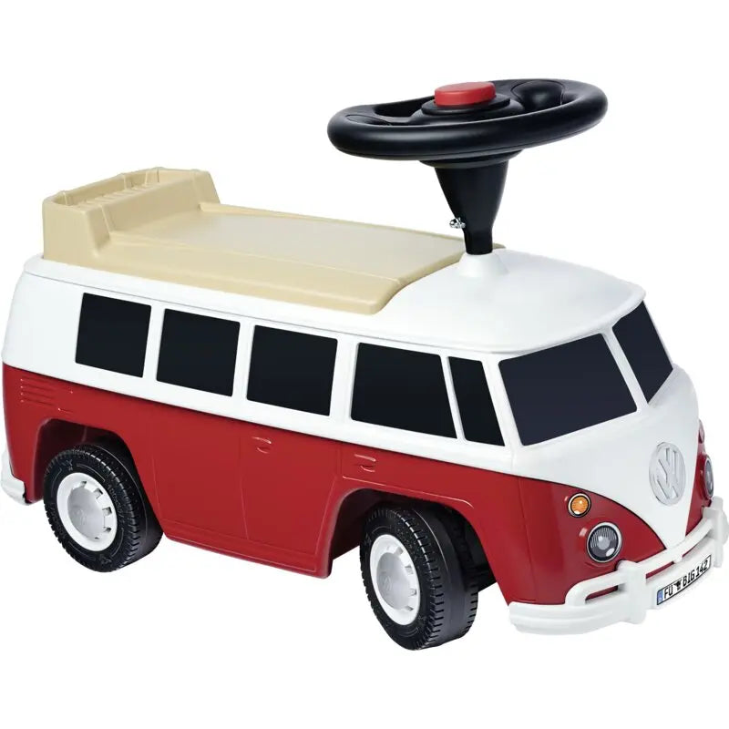 BIG Rutscher VW T1 Rot – Retro Rutschfahrzeug für Kinder ab 1 Jahr