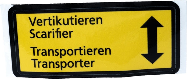 Sabo Höhenverstelletikett SA18851