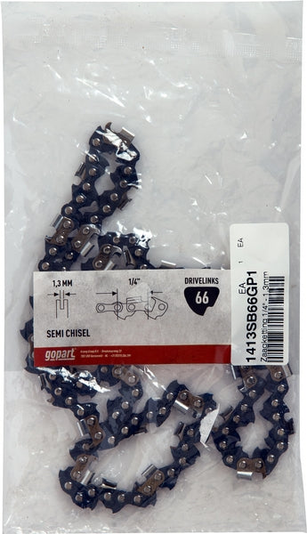 Sägekette, 1/4", 1,3 mm, 66 DL, gopart