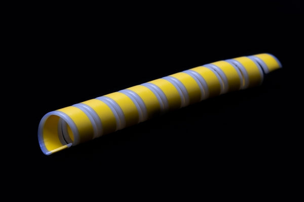 Safeplast Spiral-Schlauchschutz 25 (20-27 mm)/25 m - gelb mit leuchtenden Kanten
