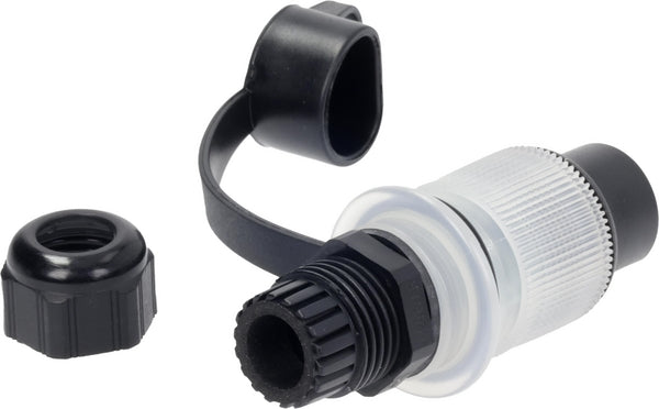 Salvarani 3-pol. Stecker, 15 A, 12 V, mit Anti-Reverse-Funktion