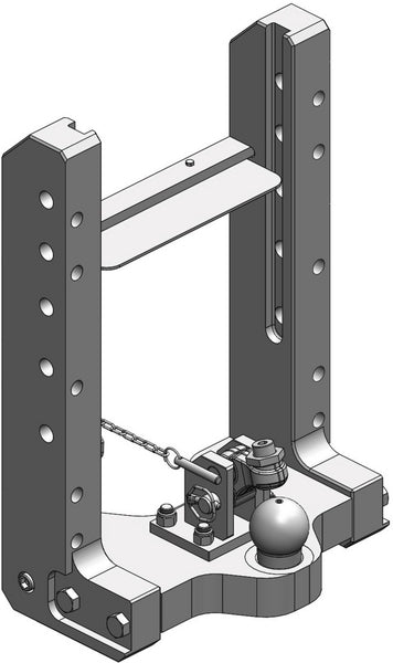 Scharmüller Anhängebock Kugelkuppl. 80 mm 390mm S32