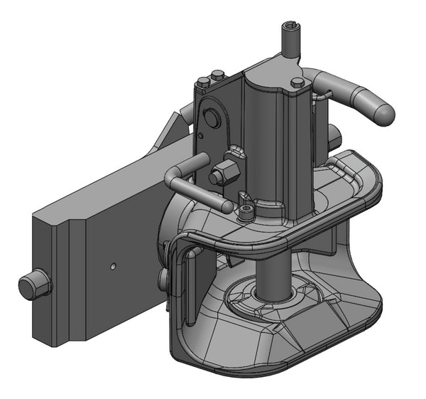 Scharmüller Automatische Anhängerkupplung, 335 mm