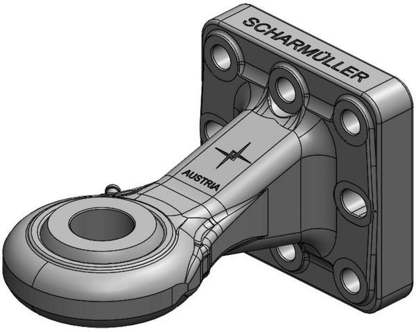 Scharmüller Flanschzugöse Kugelgelenk 51mm