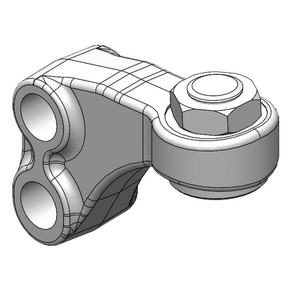 Scharmüller Niederhalter Kugelkuppl. 80 mm 3°