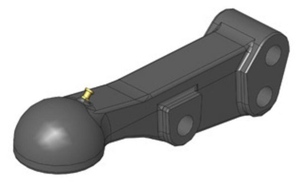 Scharmüller Zugöse K80® Krone Titan, XL, XXL kurz Untenanhängung